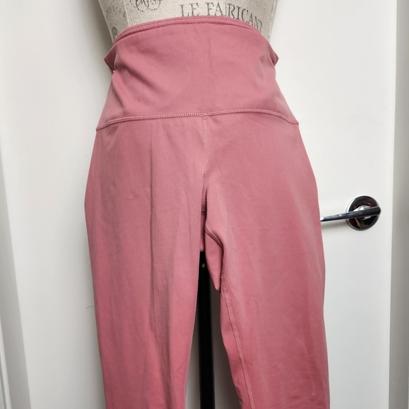 Yogalicious Matte Pink Leggings - Picture 3 of 7